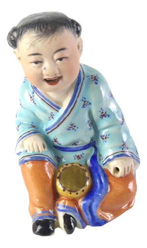 Antiga E Rara Escultura Chinesa Em Porcelana 11650 Rrdeco