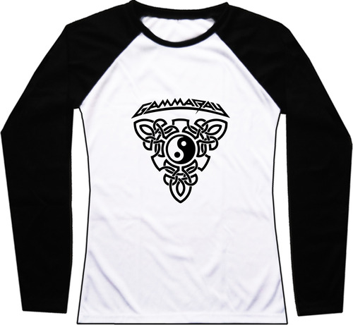 Buzo Gammaray Dama Raglan Rock Metal Bca Urbanoz