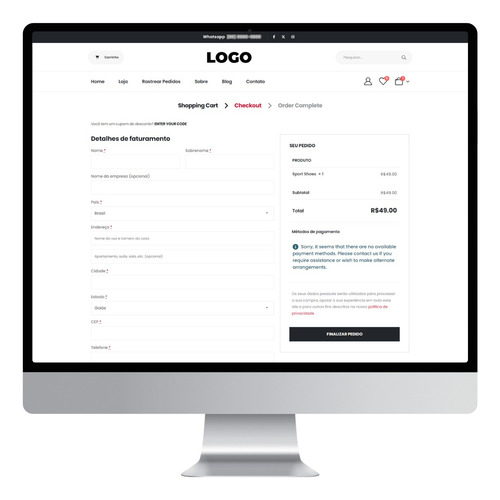 Script Loja Virtual Completa, Pronta Para Vender