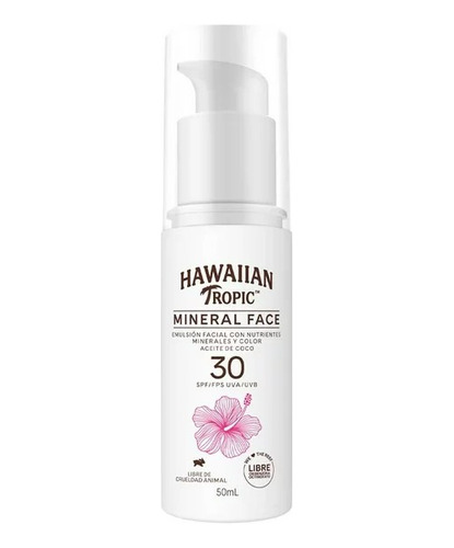 Protector Solar Mineral Hawaiian Tropic Coco Fps 30 50 Ml