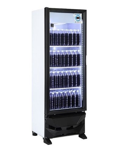 Criotec Cfx11 Refrigerador Vertical 1 Puerta Cristal 11 Pies Negro/blanco (Usado)