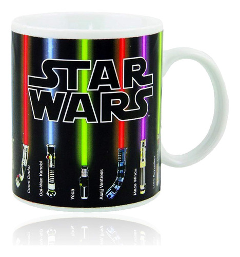 Benair Usa Star Wars Mug, Lightsabers Appear With Heat (1...