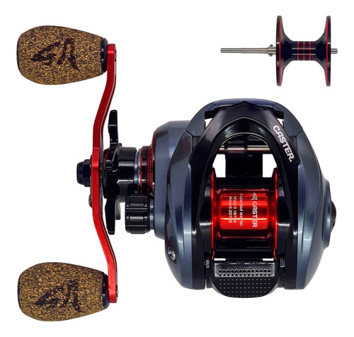 Imagen 1 de 10 de Reel Huevito Caster Legend Pro 110 Baitcasting 10 Rulemanes