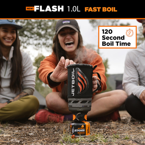 Jetboil Flash 2025 Estufa Portátil Para Camping 1.0 L Con