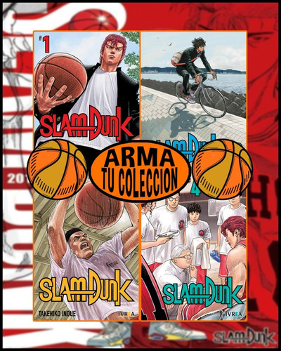 Slam Dunk - Arma Tu Coleccion - Manga - Ivrea