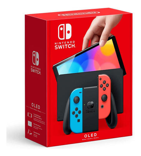 Consola Nintendo Switch Oled 64gb Neon Standard 