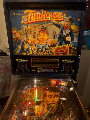Flipper Pinball Funhouse Williams