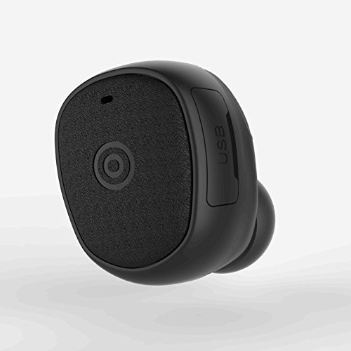 Mini Auricular Invisible Bluetooth Manos Libres En El Oído Y Color Black