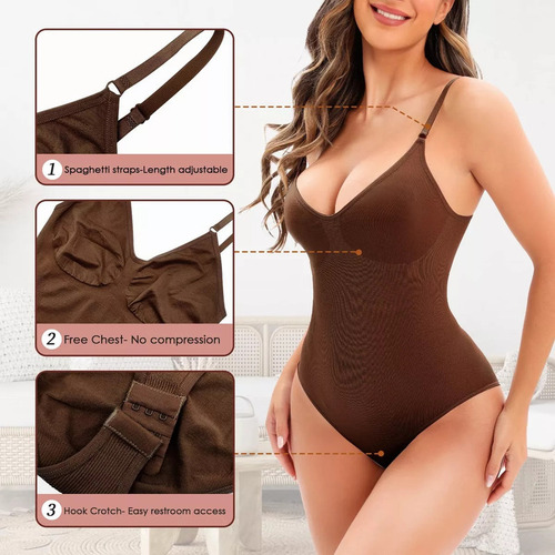 Body De Mujer Fajas Moldeador Cuerpo Con Control Del Vientre