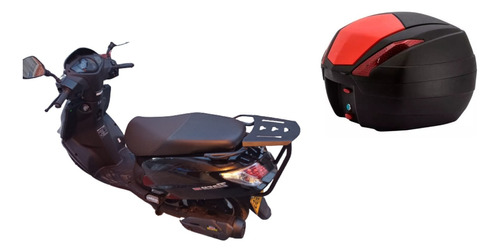 Parrilla Para Moto Hero Dash 125 Y Baúl Tomcat 34 Litros