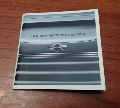 Folleto Catalogo Ventas Mini Cooper Argentina