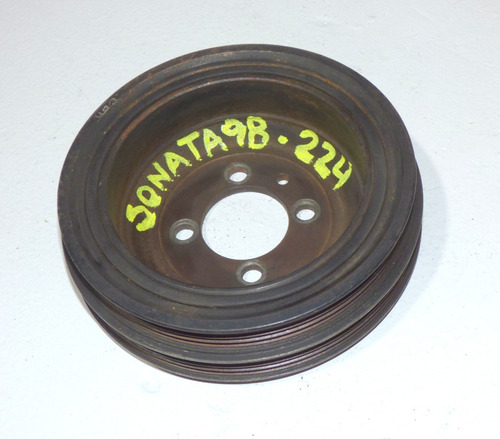 Polea De Cigüeñal Original Hyundai Sonata Año 1997 Al 1999