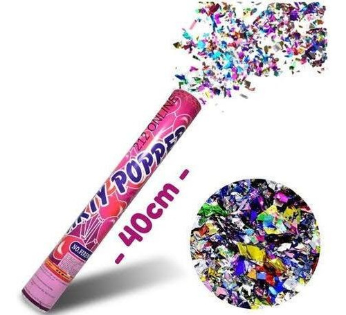 15 Bazucas Lanzador De Confeti Cañon Fiestas Batucada 40 Cm