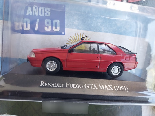 Renault Fuego Gta Max (1991) - Autos Inolvidables. Esc. 1/ 