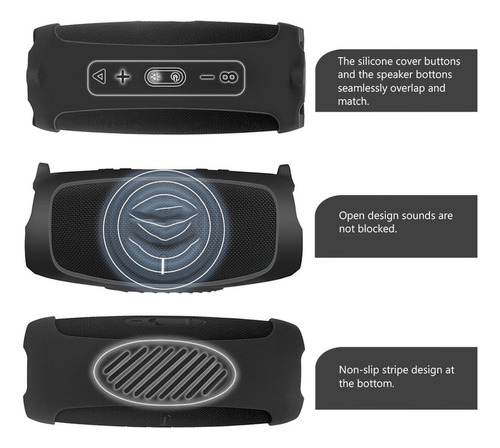Funda De Silicona Con Correa Para Jbl Charge 5