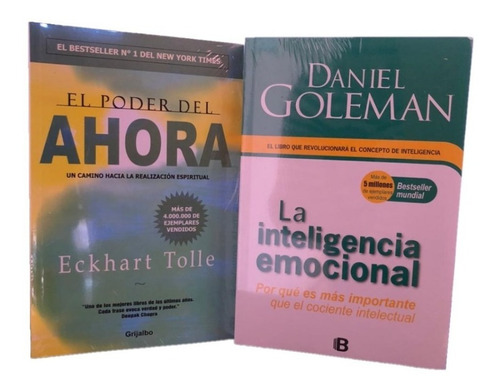 Imagen 1 de 6 de El Poder Del Ahora + Inteligencia Emocional