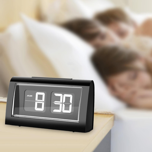 Relógio Digital Clock Despertador Digital Flip Automático