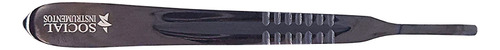 Cabo Bisturi Plasma Preto N°4 Tipo De Alicate Reto