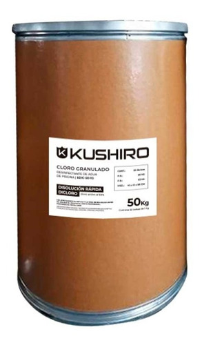 Cloro Granulado Disolucion Rápida X Kg Bolsa Piletas Kushiro