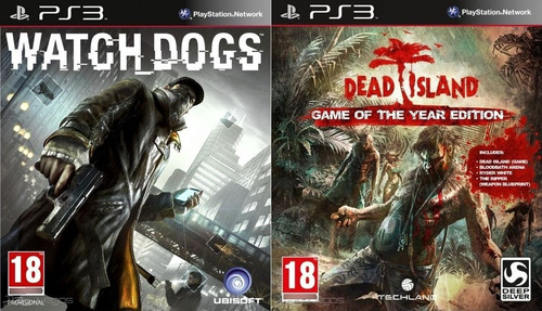 Watch Dogs + Dead Island Goty ~ Videojuego Ps3 Español