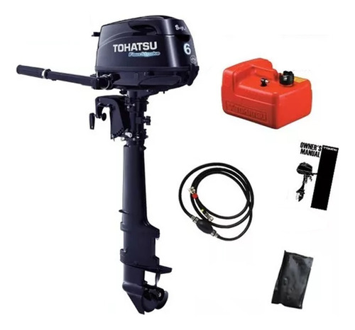 Motor Fuera De Borda Tohatsu 6hp 4t Sail Pro Extra Larga