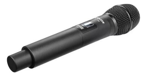 Microfone Sem Fio Bastão Duplo Dx-132 Multifrequência Devox