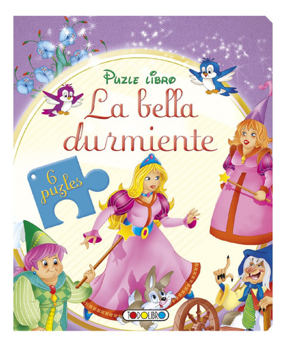 Libro 6 Puzzles La Bella Durmiente - Espacio Regalos