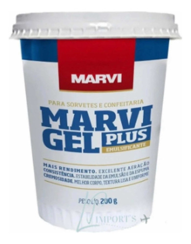 Emulsificante Gel Plus - Marvi 200g