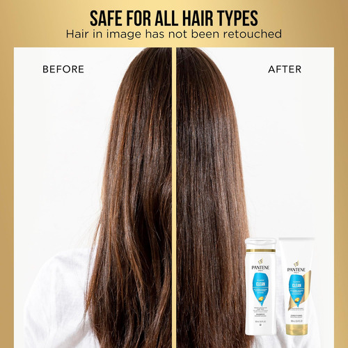 Pantene Shampoo Twin Pack Con Tratamiento Para El Cabello, C