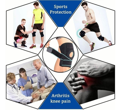 Rodilleras 2 Pack Protector De Rodillera De Soporte Deportes