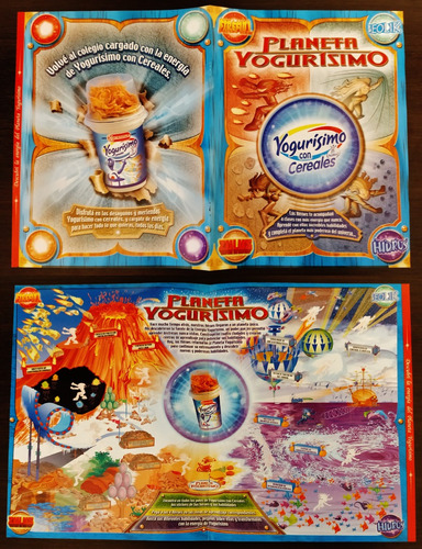 Album Figuritas Stickers Promo Planeta Yogurisimo (Usado)