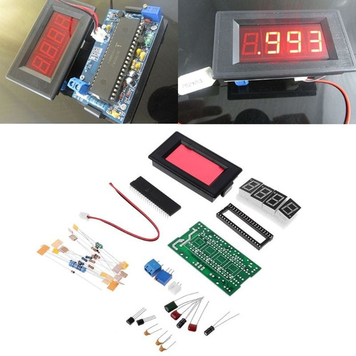 Kit Amperímetro Digital Com Ci Icl7107, Com 4 Dígitos