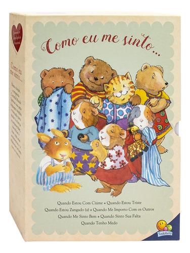 Livro Box Com 7 Livros Como Eu Me Sinto