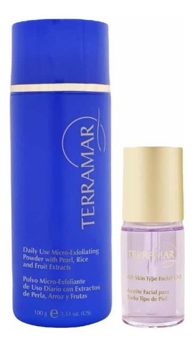 Set Terramar Polvo Microexfoliante + Óleo Reparador Facial