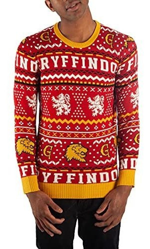 Bioworld Gryffindor Sweater Harry Potter Sweater Hogwarts Sw