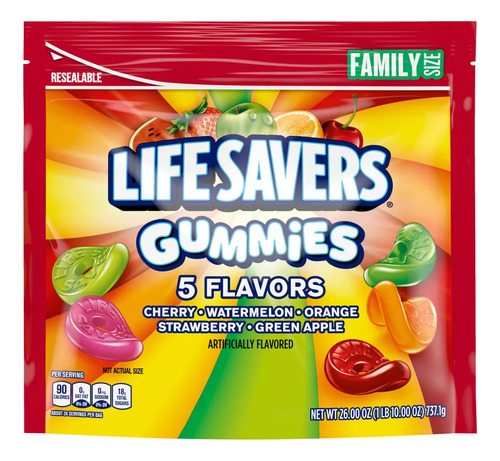 Pack Trolli Sour Brite Crawlers + Life Savers Gummies Usa