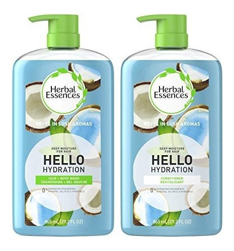 Herbal Essences, Champú Gel De Baño  Acondicionador Sin Par