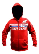 Comprar Camperas Casual Algodon Honda Rojo T-m