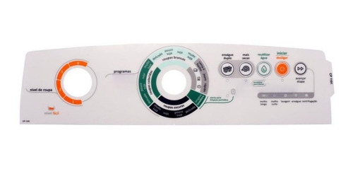 Adesivo Painel Decorativo Lavadora Consul Cwc10 11 W10346906