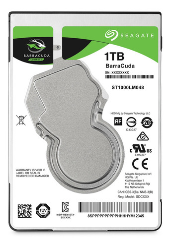 Disco Duro 1tb Seagate 7mm 2.5 Slim Para Xbox Ps4 Mac Laptop