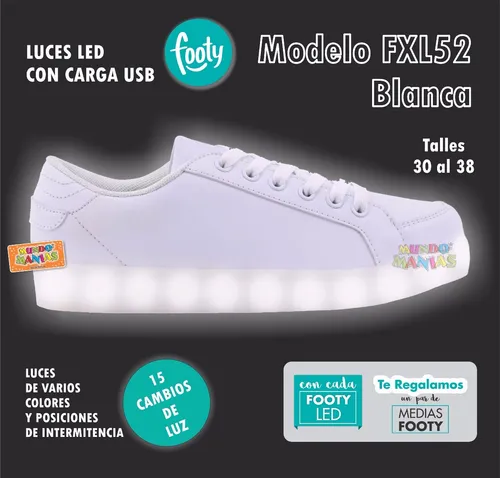 Footy zapatillas led new arrivals