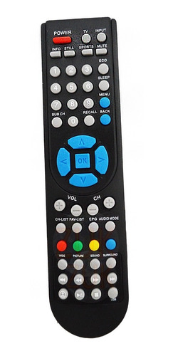 Control Remoto Tv Led Lcd Smart Noblex Jvc Sansei 435 Zuk