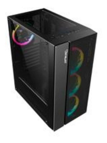 Imagen 1 de 2 de Gabinete Gamer Ocelot Ogec01 Atx/micro/mini/cristal Templado
