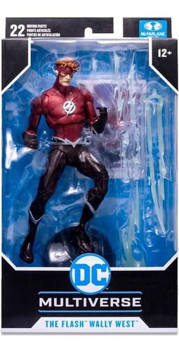 Figura The Flash Wally West 7 Mcfarlane Toys