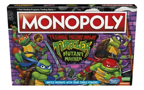 Monopoly Edicion 2023 Tortujas Ninja Juego De Mesa