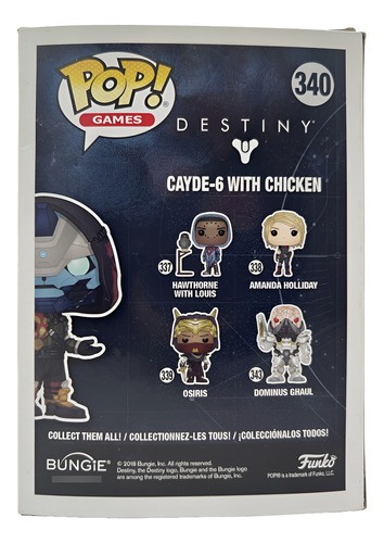 Funko Pop! Games Destiny - Cayde-6 With Chicken 340