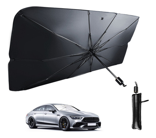 W Parasol Parabrisas Cubre Sol Proteger Auto Accesorios