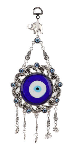 Imagen 3 de 10 de Adorno De Pared Turco De La Suerte Colgante De Ojo Azul CoLG