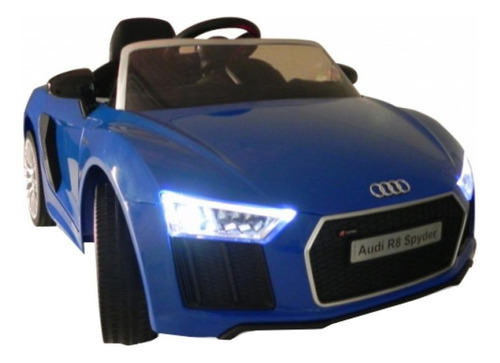Carro a bateria para crianças Xalingo Audi R8  cor azul 110V/220V