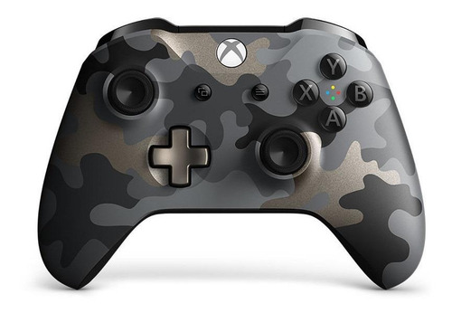Imagen 1 de 4 de Control joystick inalámbrico Microsoft Xbox Mando inalámbrico Xbox One night ops camo special edition